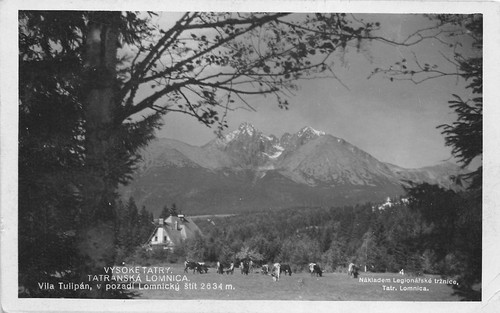 B13093 czech tatranska lomnica - tatranska,